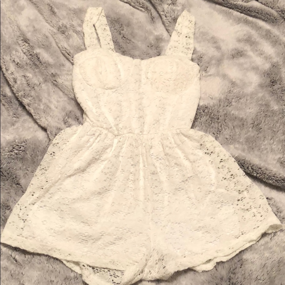 Lace romper